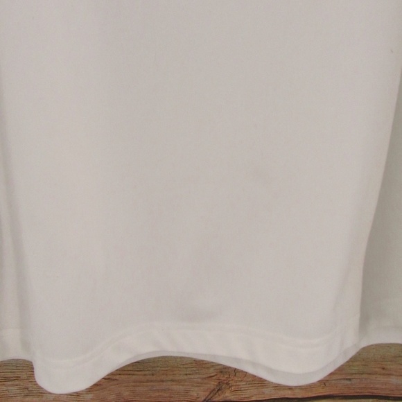 Adidas White 1/4 Zip Mock Neck Pullover Jacket - Picture 3 of 13